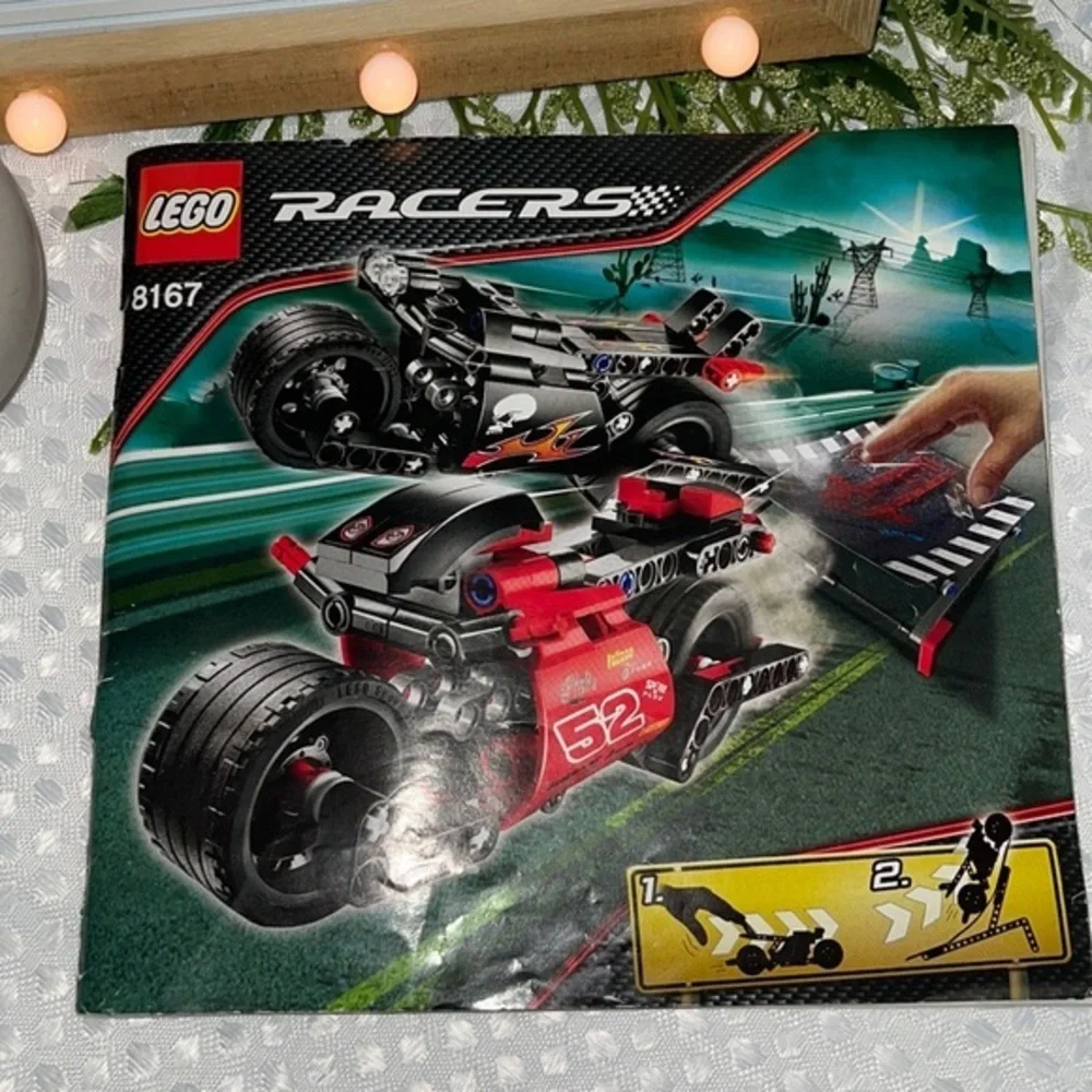 Lego Racers Jump Riders Manual ONLY Instructions 8167.